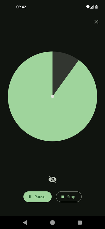 Min Dag, fokus-timer
